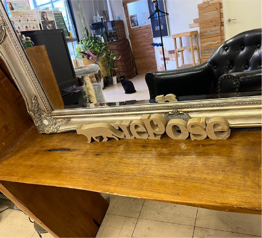 reposeの店内イメージ写真