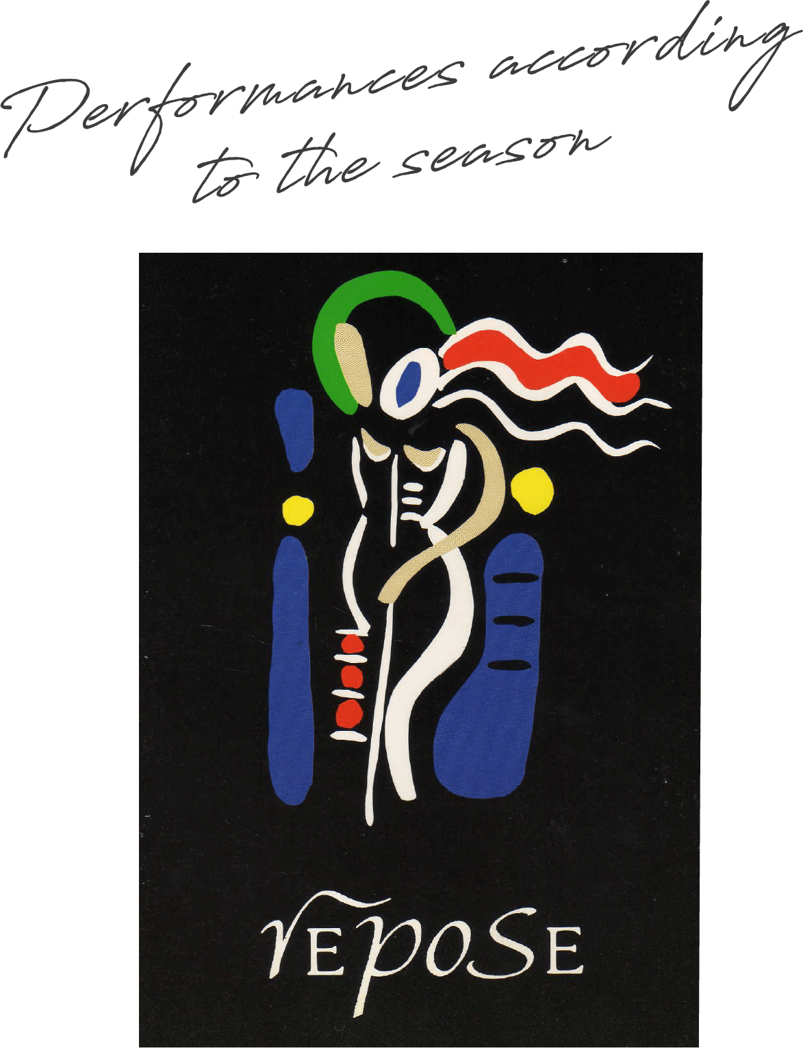 reposeの看板の写真